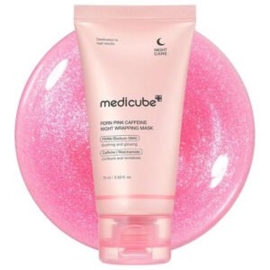 MEDICUBE – PDRN Pink Caffeine Overnight Wrapping Mask – 75ml
