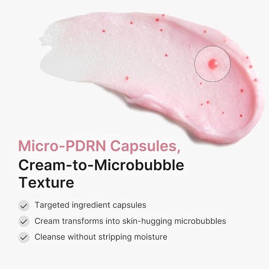 MEDICUBE – PDRN Pink Glutathione Capsule Cleansing Foam – 120G