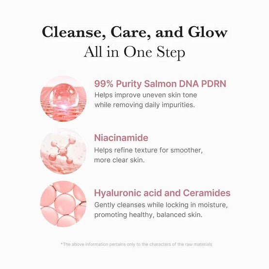 MEDICUBE – PDRN Pink Niacinamide Whip Cleanser – 120G