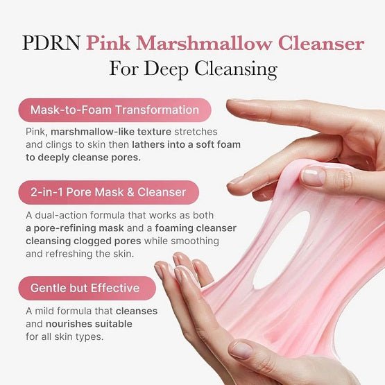 MEDICUBE – PDRN Pink Niacinamide Whip Cleanser – 120G