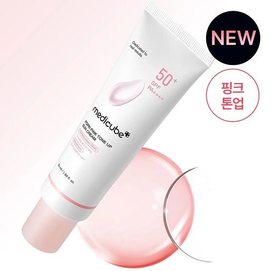 MEDICUBE – PDRN Pink Tone Up Sun Cream – 50ML