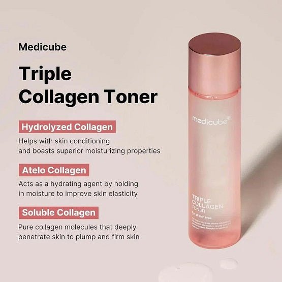 MEDICUBE – Triple Collagen Toner – 140ML