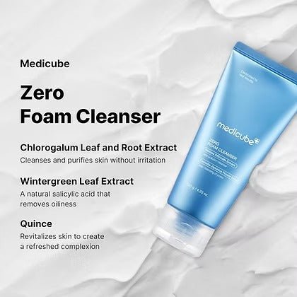 MEDICUBE – Zero Foam Cleanser – 120G