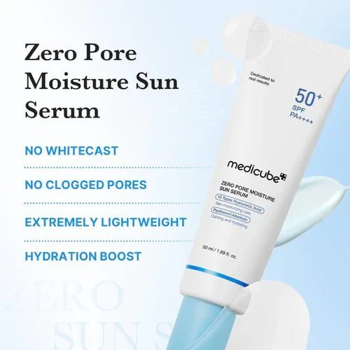 MEDICUBE – Zero Pore Moisture Sun Serum SPF 50++ (50ML)