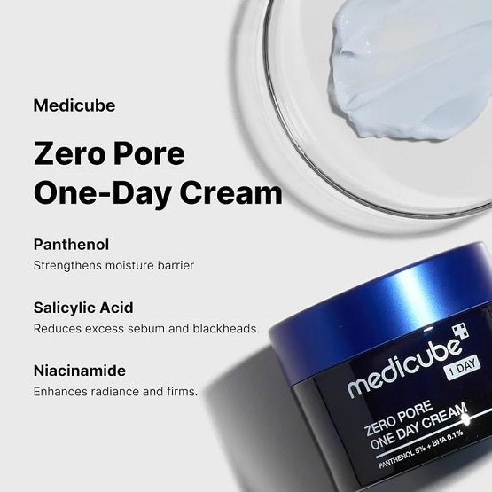 Medicube – Zero Pore One-Day Cream – 50ML