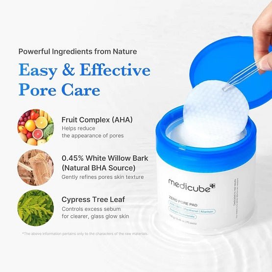 MEDICUBE – Zero Pore Pad (70 Pads) – 155g