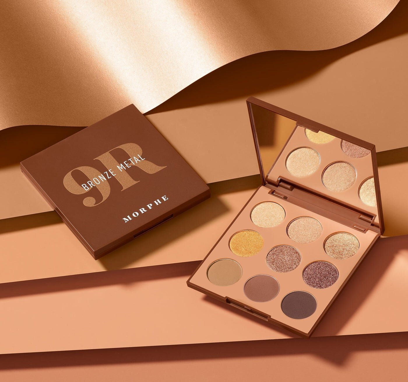 Morphe 9R Bronze Metal Artistry Palette – Bronze Metal