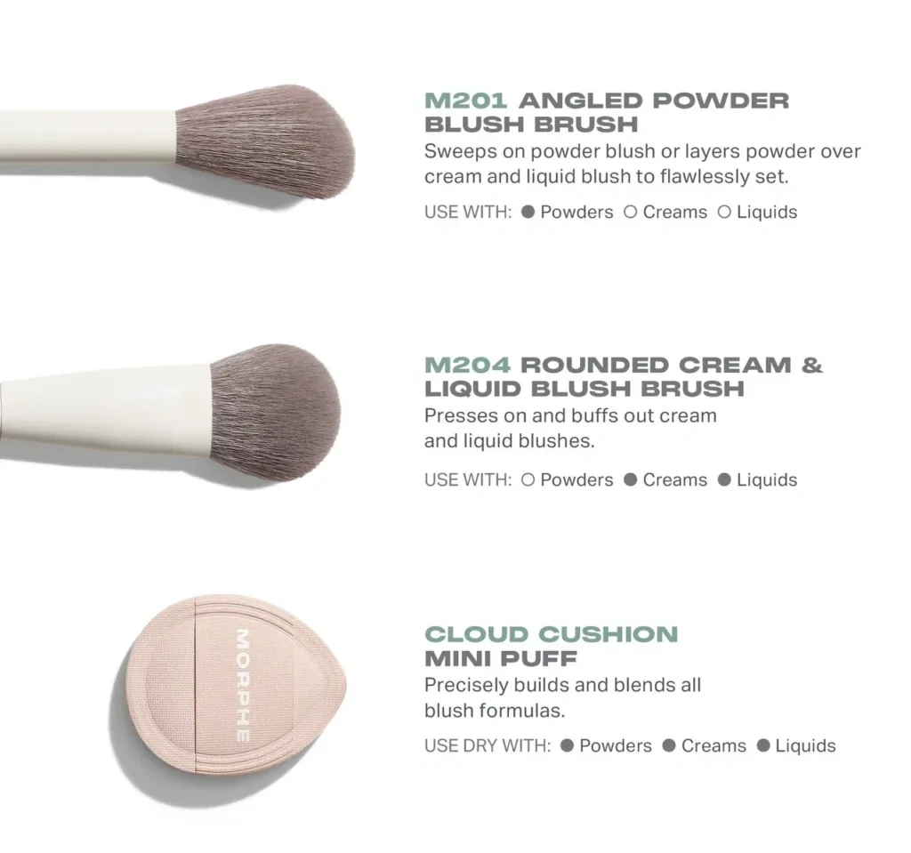 Morphe Blush Layering Tool Trio