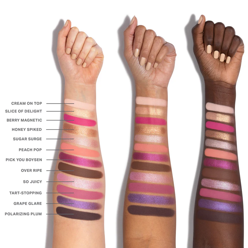 Morphe ChromaPlus 12-Pan Eyeshadow Palette Electric Currant