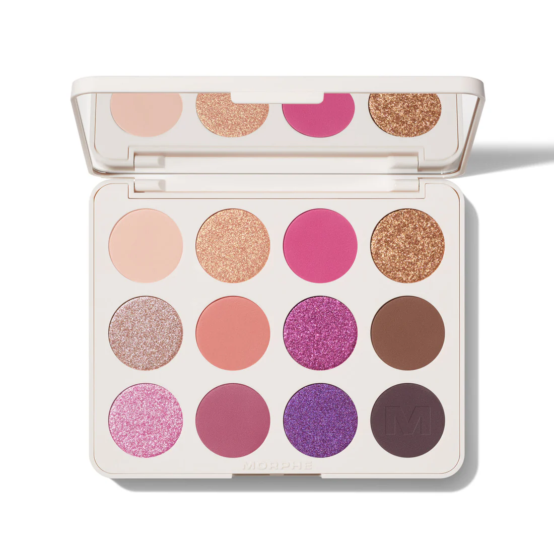 Morphe ChromaPlus 12-Pan Eyeshadow Palette Electric Currant