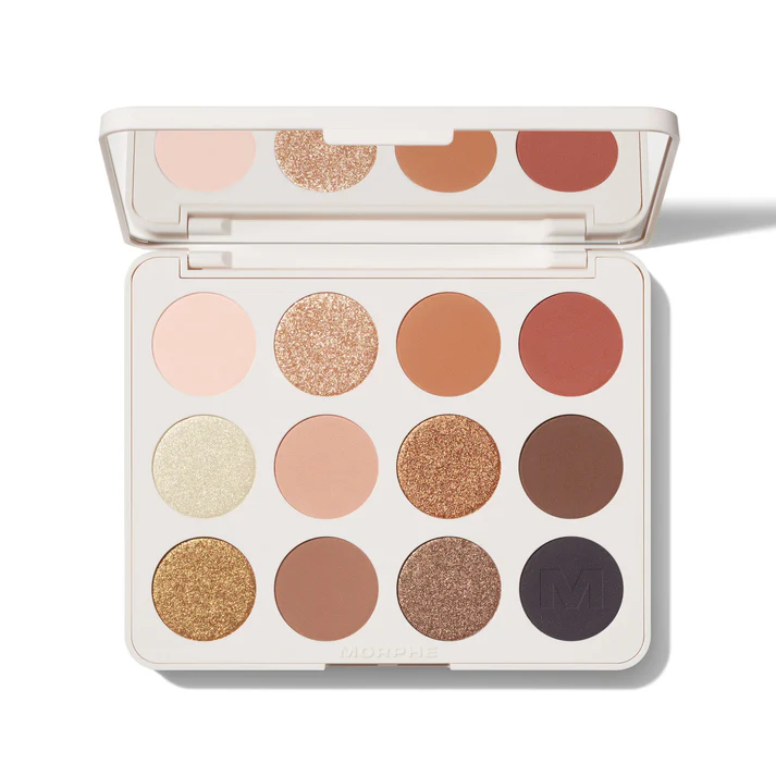 Morphe – ChromaPlus 12-Pan Eyeshadow Palette – FLICKERING SANDS