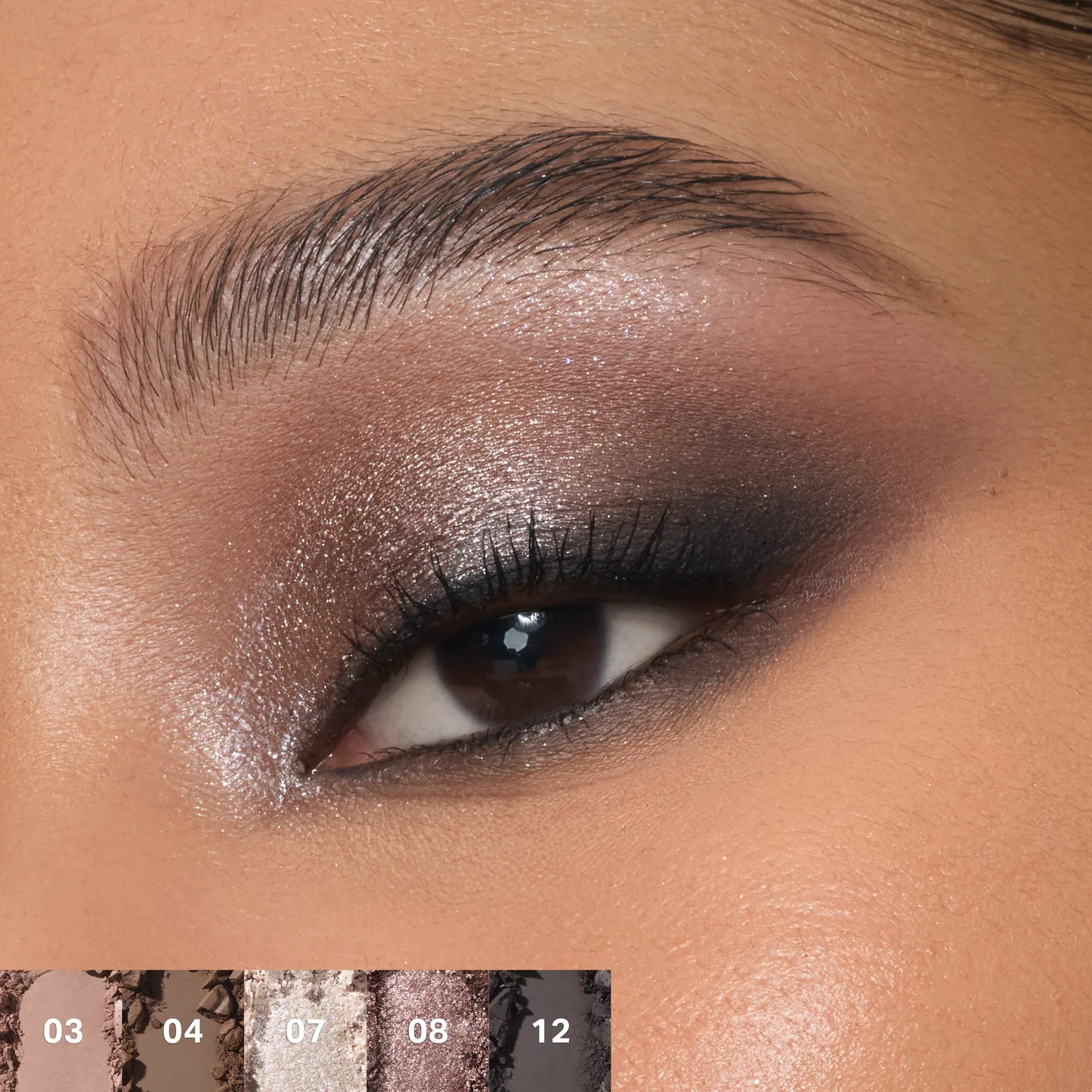 Morphe – ChromaPlus 12-Pan Eyeshadow Palette – MOON STONE