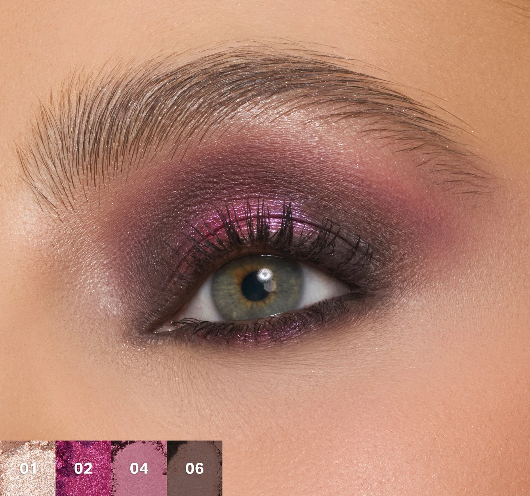 Morphe – ChromaPlus 6-Pan Eyeshadow Palette – LOVE BYTE