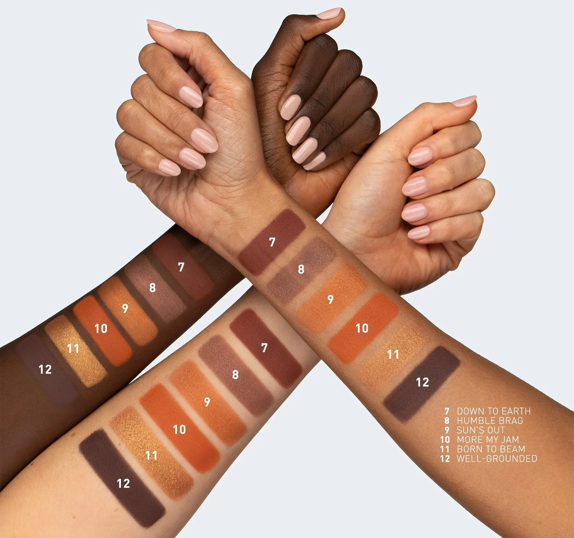 Morphe Ready For Anything 12-Pan Eyeshadow Palette- Wallflower