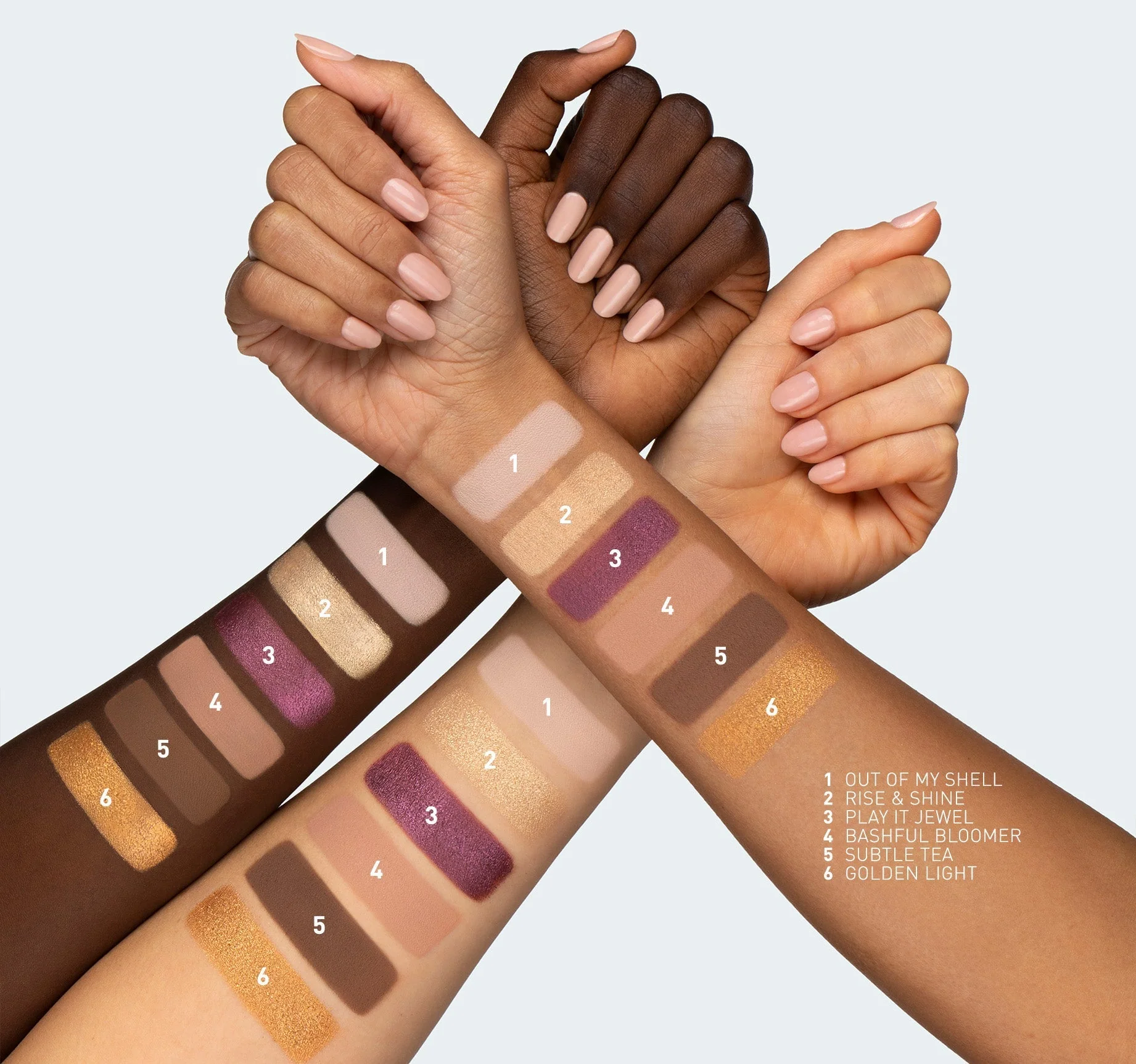 Morphe Ready For Anything 12-Pan Eyeshadow Palette- Wallflower