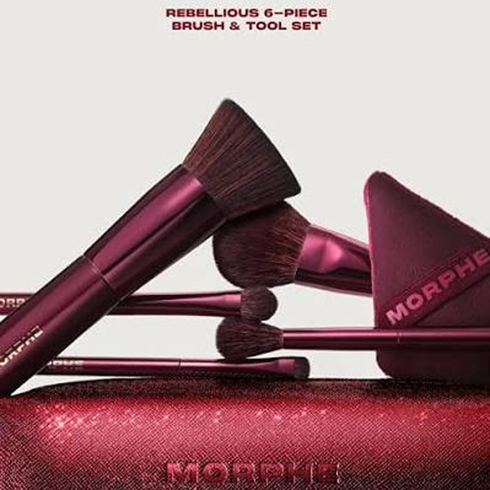 Morphe – Rebellious 6-Piece Brush & Tool Set
