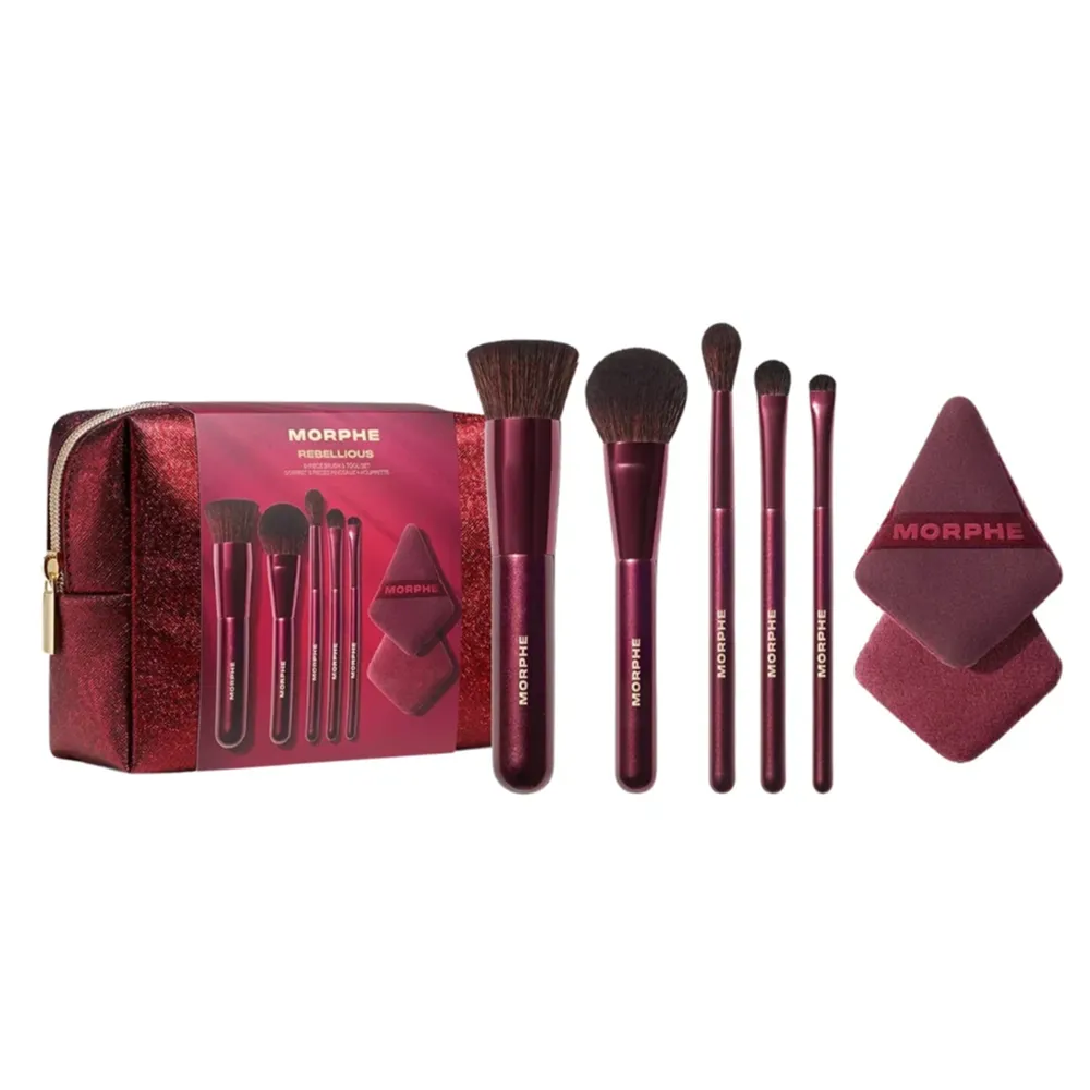 Morphe – Rebellious 6-Piece Brush & Tool Set