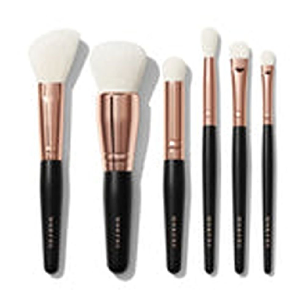 Morphe Rose Away 6-Piece Face & Eye Travel Brush Set