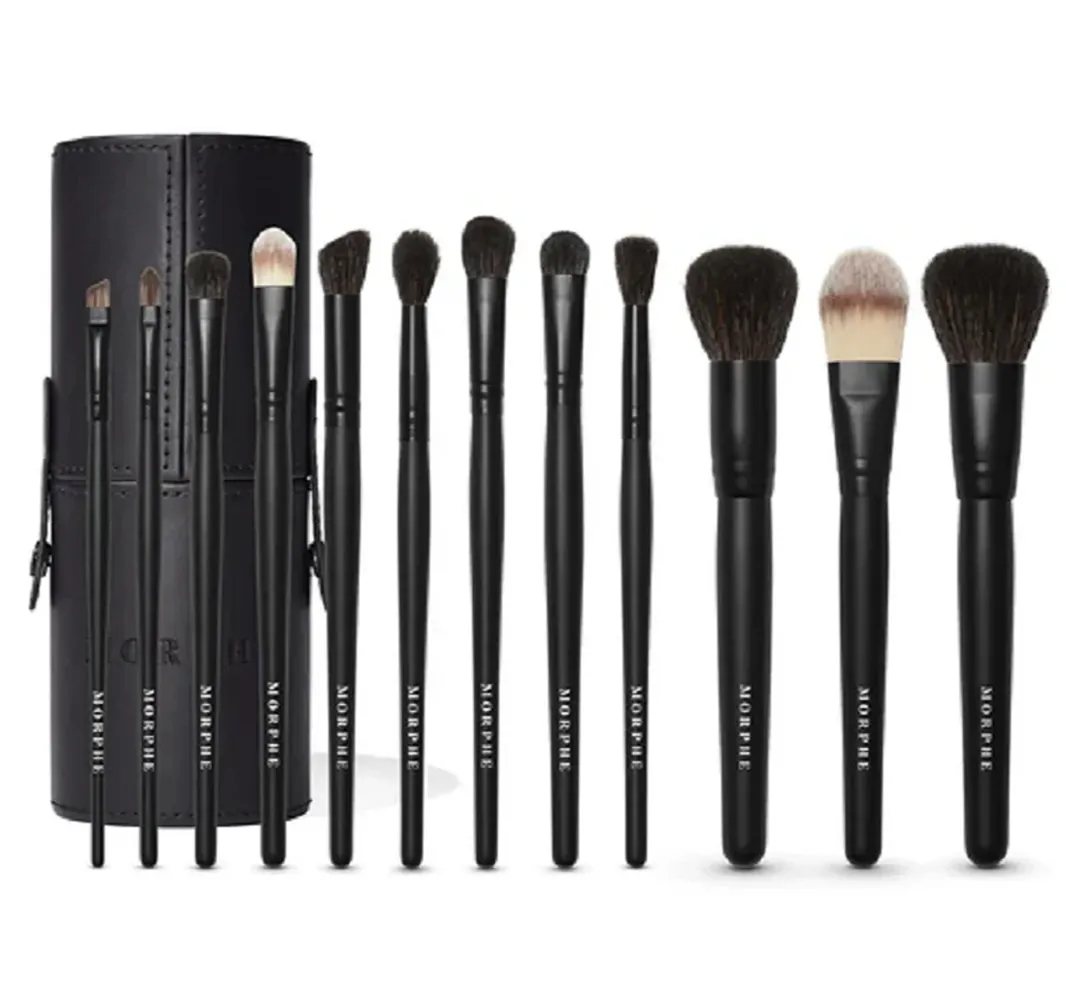 Morphe Vacay Mode 12-Piece Face & Eye Brush Set