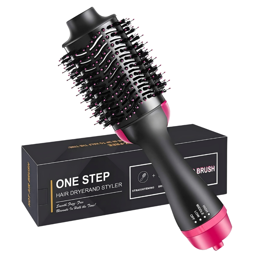 ONE STEP – Hot Air Brush Dryer And Straightener