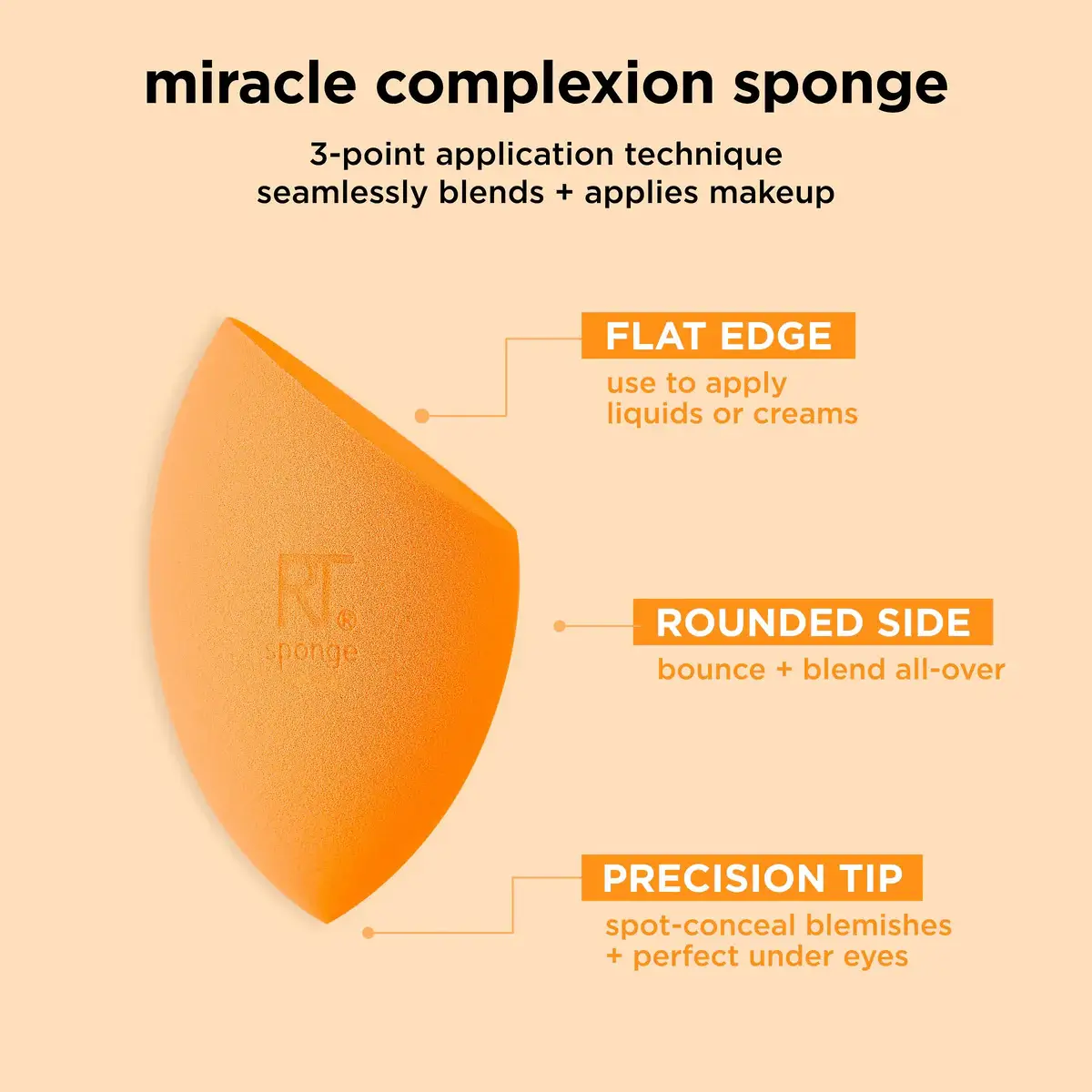 Real Techniques Miracle Complexion Sponge (4 Count)