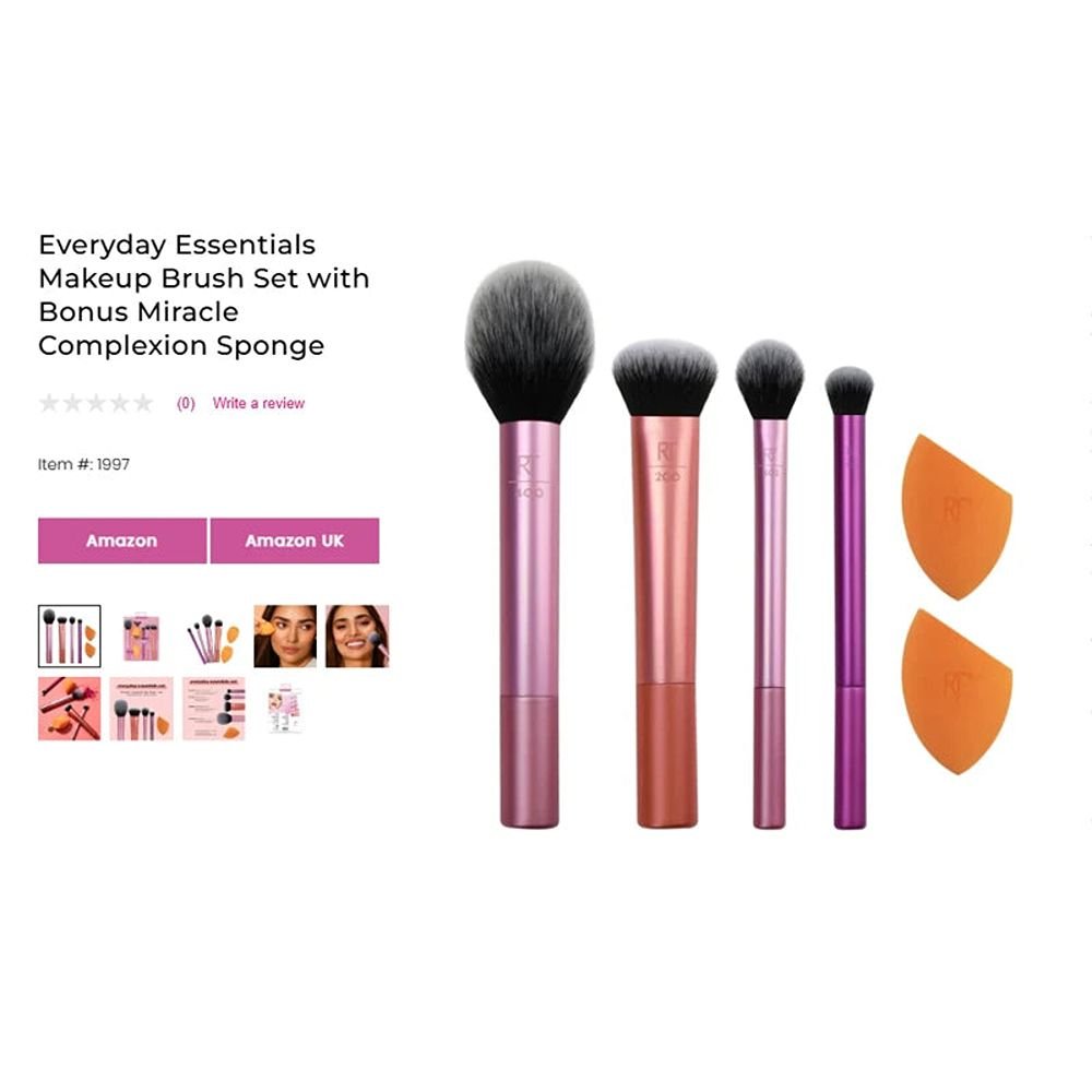 Real Techniques Travel Fantasy Mini Brush Kit