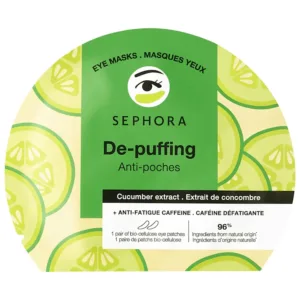 Sephora Collection Caffeine Eye Mask Patches (Cucumber – De-Puffing & Dark Circles)