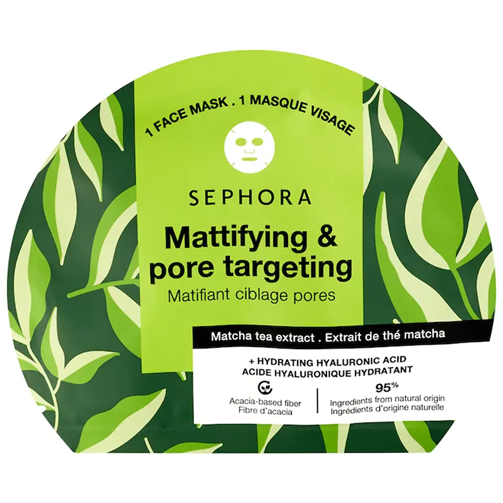 Sephora Collection Hydrating Hyaluronic Acid Face Masks (Matcha)