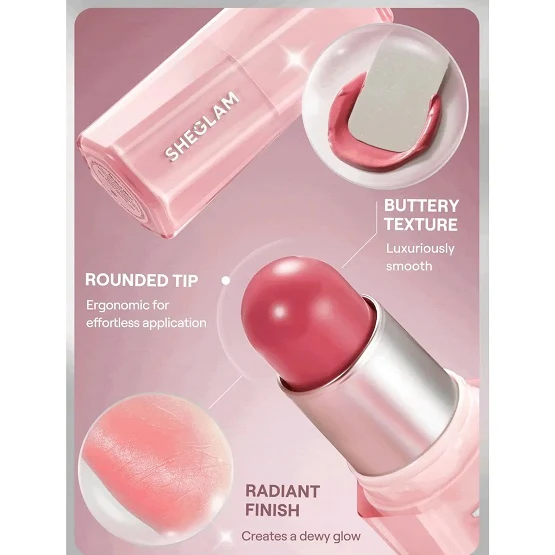 SHEGLAM Buttery Bliss Blush Stick – Love Cake
