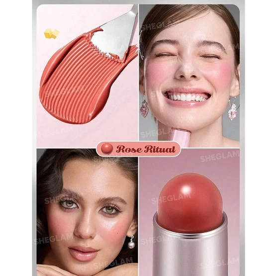 SHEGLAM Buttery Bliss Blush Stick – Rose Ritual