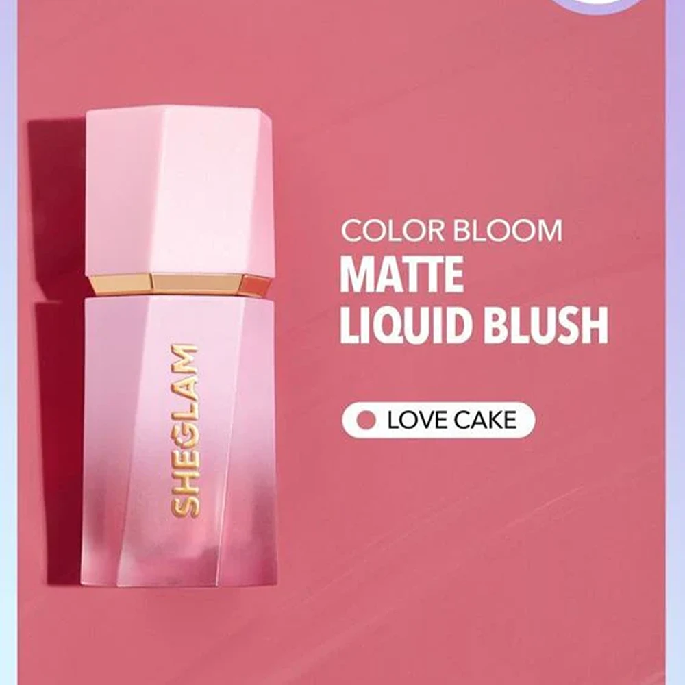 SHEGLAM – Color Bloom Dayglow Liquid Blush – Love Cake