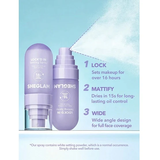 SHEGLAM Lock’d In Setting Spray 55ml