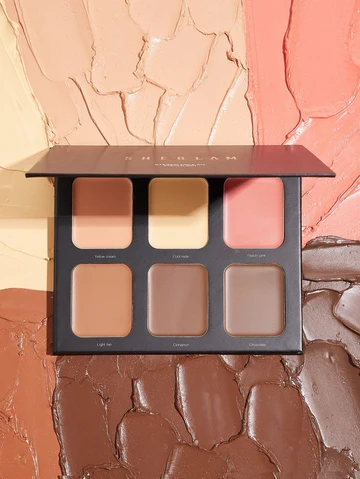 SHEGLAM STEREO FACE SIX – FRENCH GIRL Contour Palette with Highlight & Blush