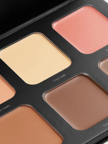 SHEGLAM STEREO FACE SIX – FRENCH GIRL Contour Palette with Highlight & Blush