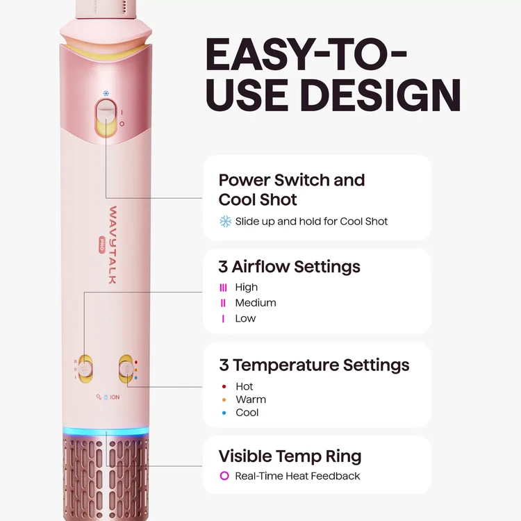 Wavytalk Airshape Pro Roller Air Styler Set (Roller Set )