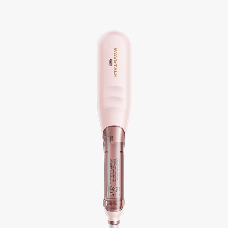 Wavytalk Steamline Pro Steam Straightener Brush -Signature Pink- Advanced Hydro-Infusion Thermal Styling Brush & Frizz Control