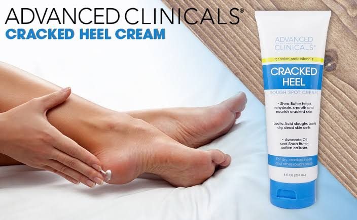 ADVANCED CLINICALS Cracked Heel Cream 237ml