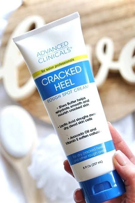 ADVANCED CLINICALS Cracked Heel Cream 237ml
