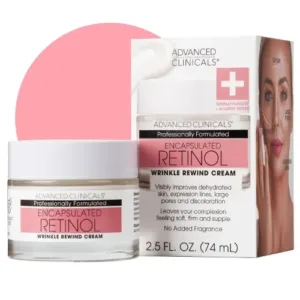 Advanced Clinicals – Encapsulated Retinol Rapid Wrinkle Rewind Cream – 59ml