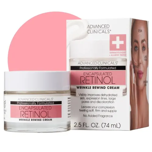 Advanced Clinicals – Encapsulated Retinol Rapid Wrinkle Rewind Cream – 59ml