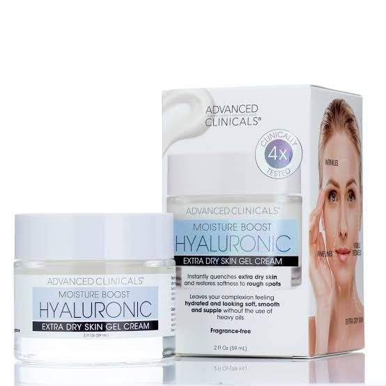 ADVANCED CLINICALS Hyaluronic Acid Hydrating Anti-Aging Face Cream