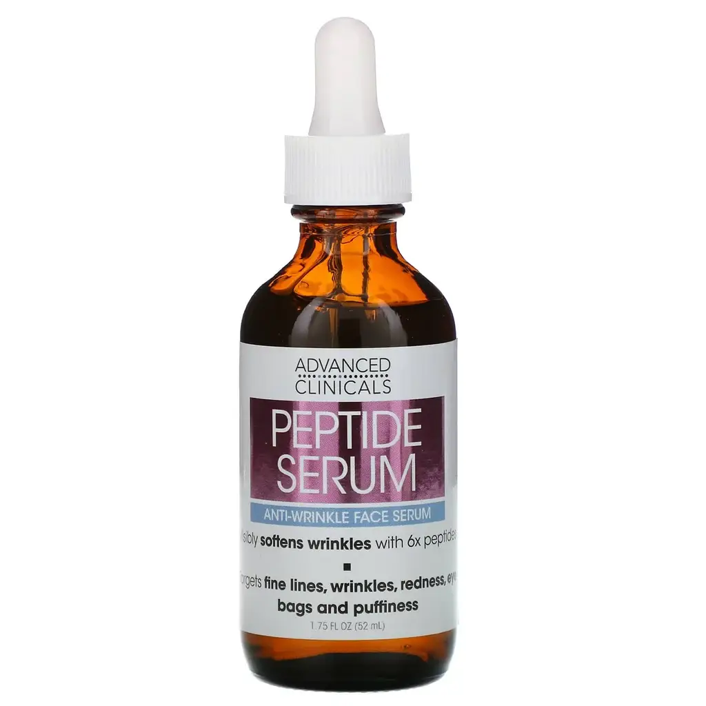 Advanced Clinicals Peptide Anti Wrinkle Face Serum 52ml