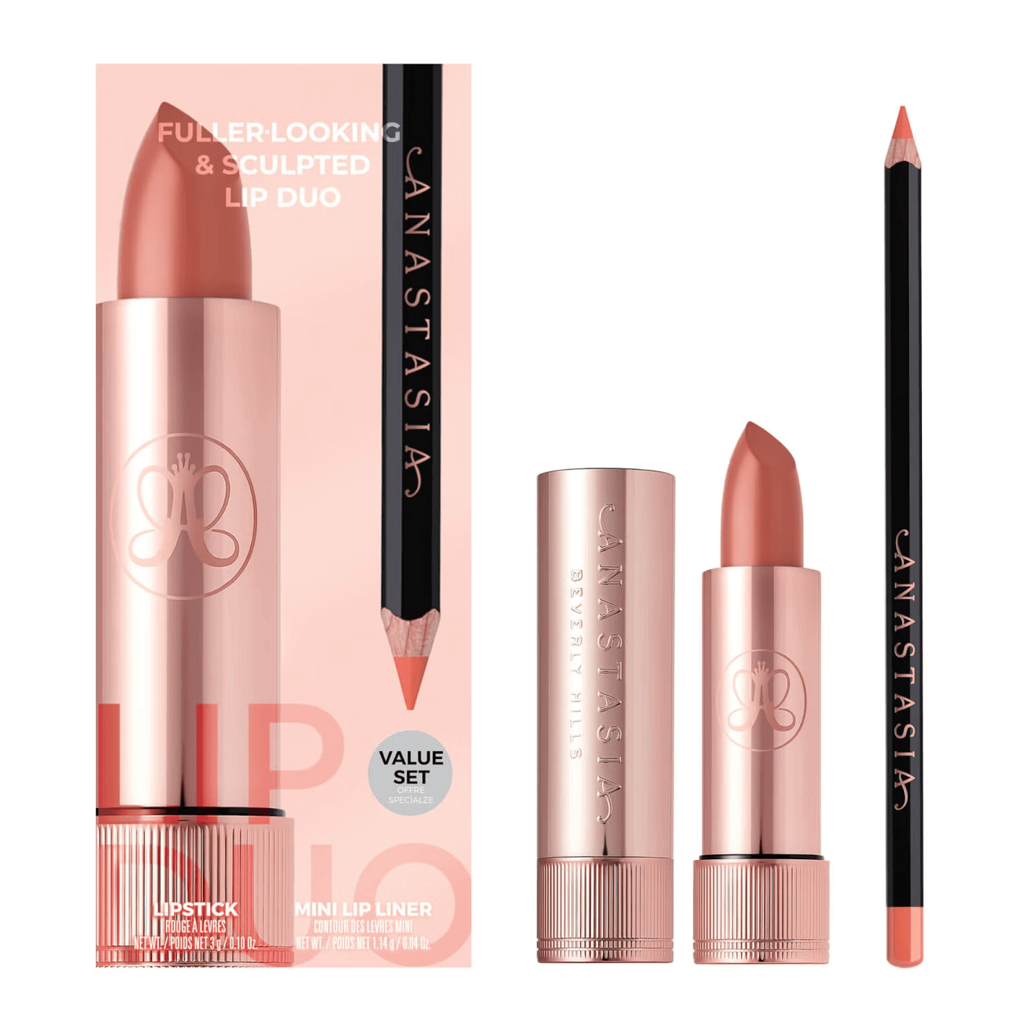 Anastasia Beverly Hills Fuller Looking & Sculpted Lip Duo Kit