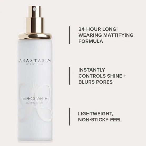 ANASTASIA BEVERLY HILLS – Impeccable 24HR Blurring Matte Setting Spray – 100ML
