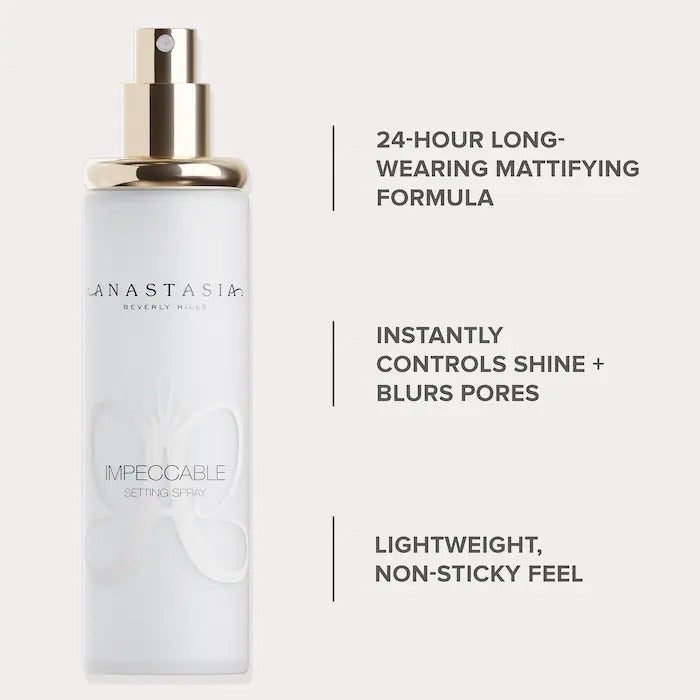 ANASTASIA BEVERLY HILLS – Impeccable 24HR Blurring Matte Setting Spray – 40ML