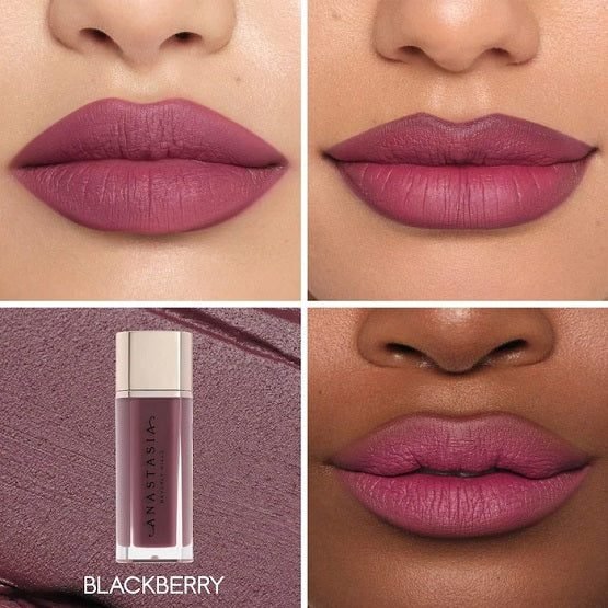 ANASTASIA BEVERLY HILLS – Lip Velvet Liquid Lipstick – Blackberry