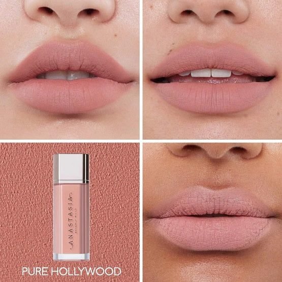 ANASTASIA BEVERLY HILLS – Lip Velvet Liquid Lipstick – Pure Hollywood