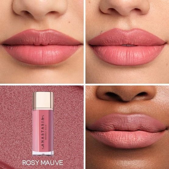 ANASTASIA BEVERLY HILLS – Lip Velvet Liquid Lipstick – Rosy Mauve