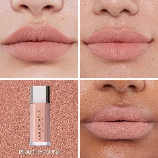 ANASTASIA BEVERLY HILLS – Velvet Lips Mini Lip Velvet Duo – Softy | Peachy Nude