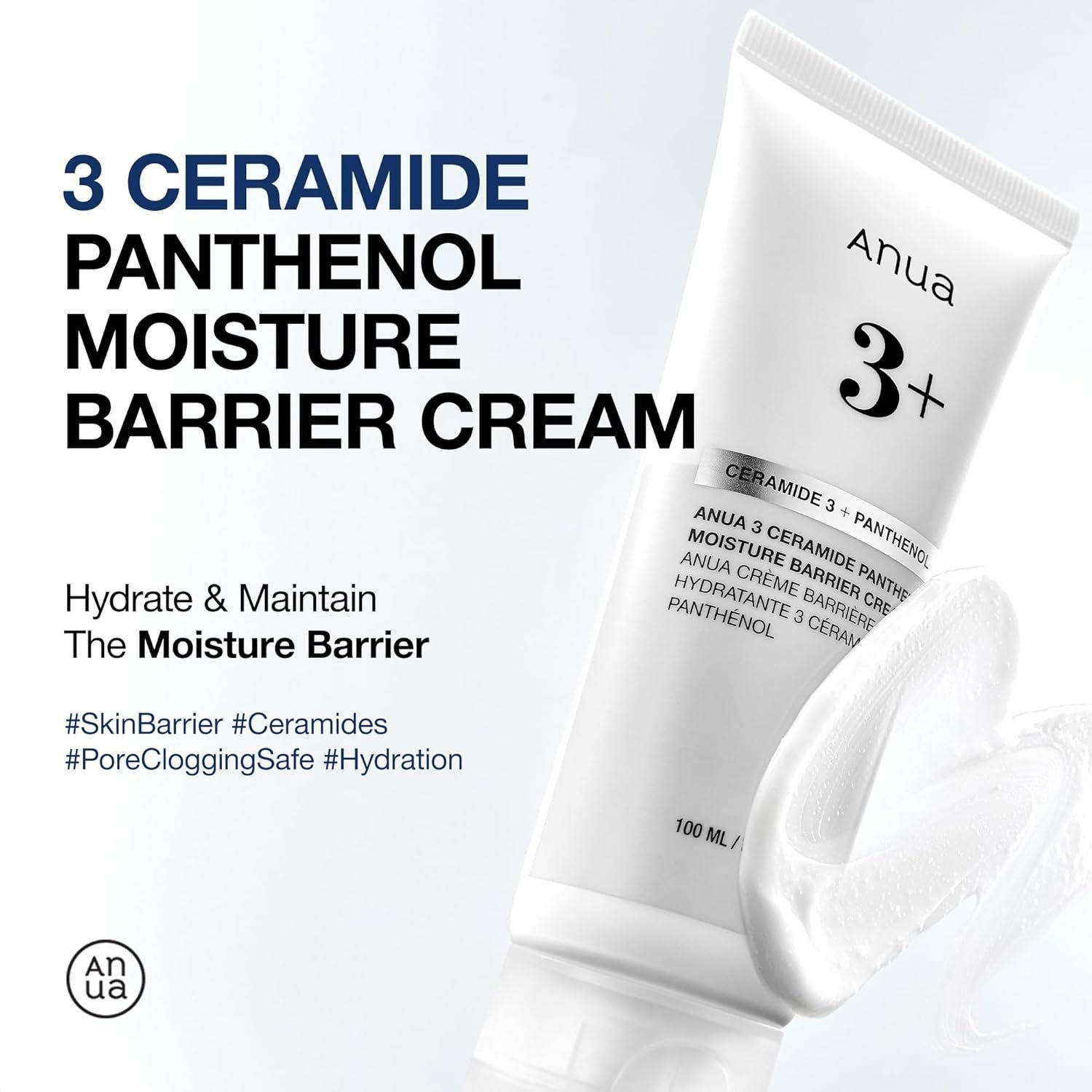 Anua 3 Ceramide Panthenol Moisture Barrier Cream – 100ml